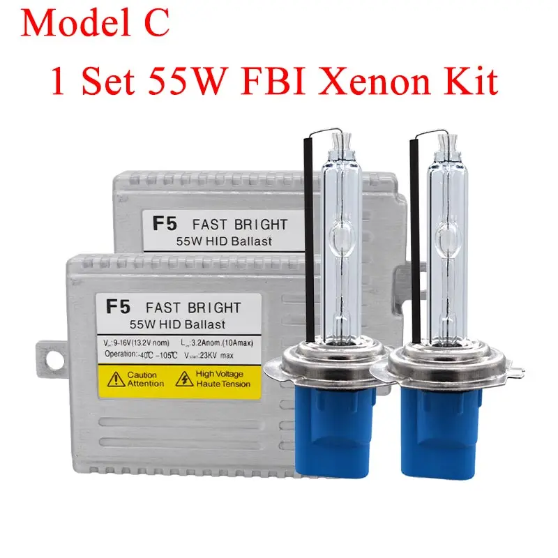 SUKIOTO Car Headlight Xenon H7 H1 H3 H11 HB3 HB4 9012 D2H 5500K HID Bulb Kit Fast Bright Quick Start AC 55W HID Ballast Reactor (9)