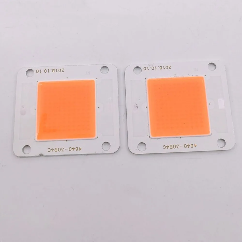 50 Вт полный спектр СИД COB Чип DC12V 32 V интегрированный умный IC драйвер 220V 110V 380 840NM