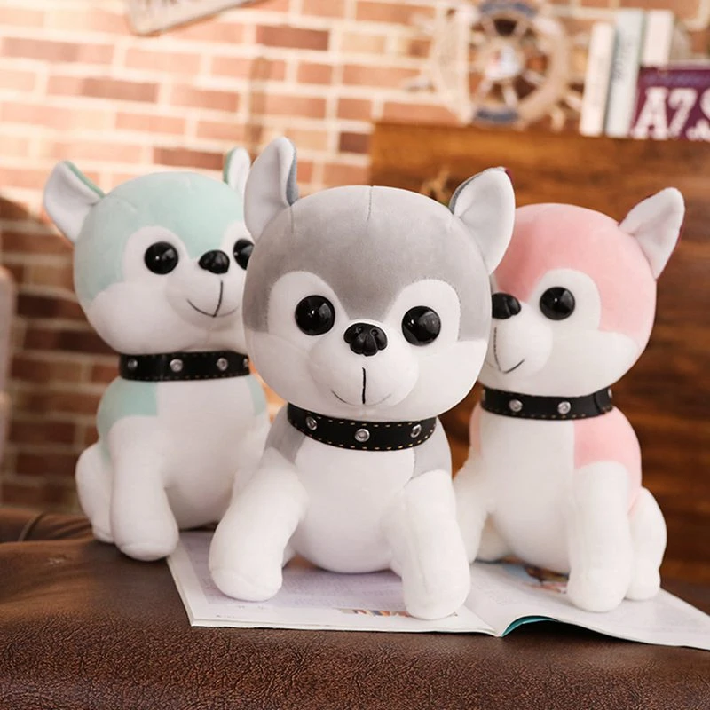 husky plush pattern