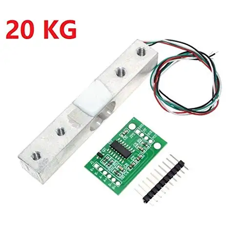 

20kg Load Cell Weight Sensor + HX711 ADC Converter Breakout Module for Arduion Scale Load Cell Weight Weighing