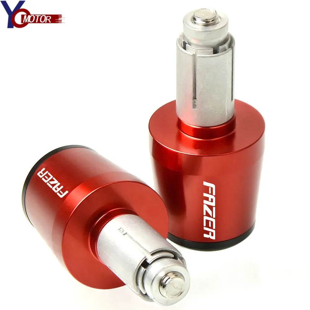 

7/8" Aluminum Motorcycle Handlebar Grips Hand Bar Ends Cap For YAMAHA FJR 1300 FZ1 FAZER FZ6 FAZER FAZER600 FAZER FJR
