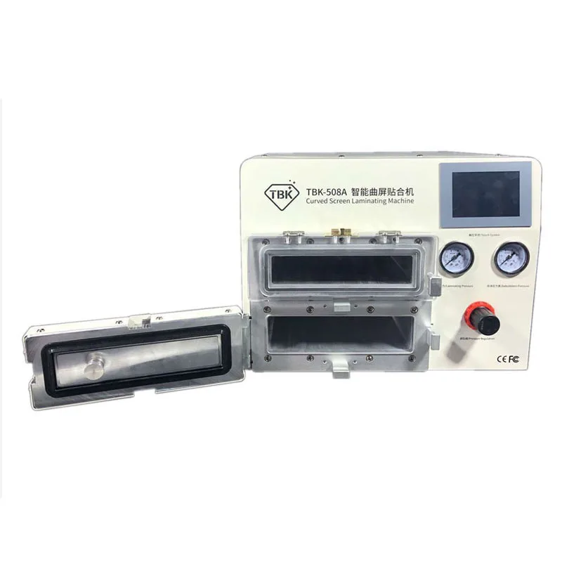  TBK 508A OCA Laminating Machine Debubble Machine With S7 S8 S8+ NOTE 8 Sumsung Edge Curved Touch Sc