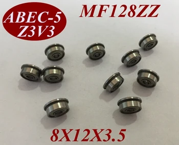 

100Pcs MF128Z MF128ZZ MF128 ZZ MF128-Z MF128-ZZ 8X12X3.5 MM 8*12*3.5 MM Miniature roller motor deep groove Ball Bearing tools