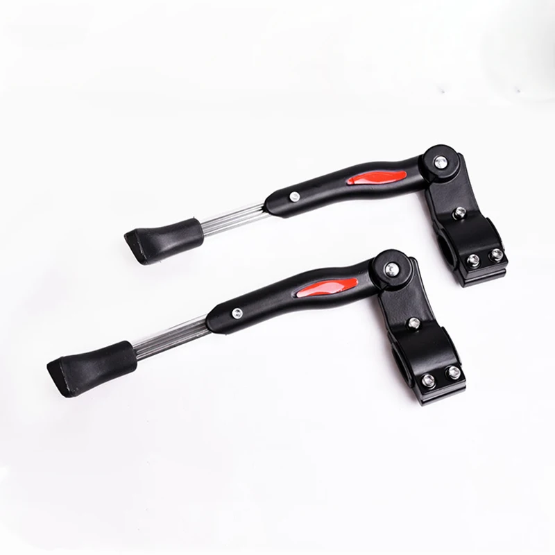 Aluminium Alloy Bike Accessories Adjustable Side Replacement Cycling Bicycle Kickstand Bike Kick Stand Parts for 24-28"