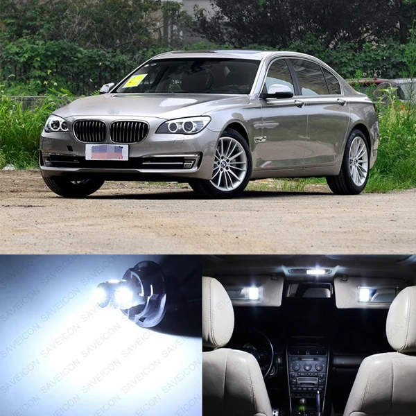 For BMW 7 Series F04 501 W5W White Interior Door Bulb LED High Power Light