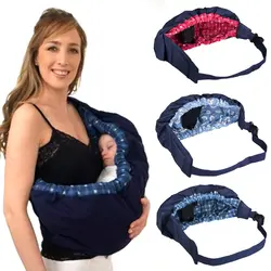 Модные детский слинг Колыбель для переноски младенца Пеленание детей уход Papoose чехол носить спереди для проведения новорожденных Одежда