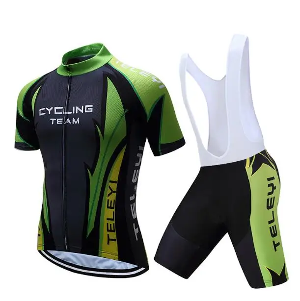 Летняя мужская комбинезон короткий рукав Vélo набор MTB Майо велосипед одежда триатлонный костюм Спортивная одежда велосипед комплект одежды - Цвет: Color 8