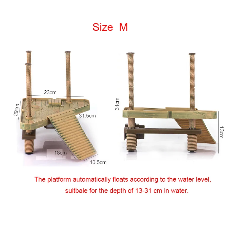 Nicrew аквариумные украшения черепаха остров скалолазание грелка платформа для черепах и лягушек плавучий остров водные животные рептилия, черепаха танк