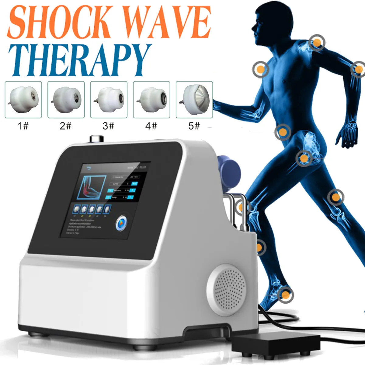 

High Quality Physical Shock Wave System Pain Therapy Machine For Pain Relief Pneumatic Shockwave Treatment ED treatment Device