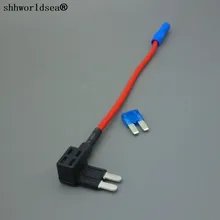 Shhworld Sea 100 комплектов авто микро держатель предохранителя Автомобильные предохранители 8 мм совпадающий предохранитель автомобильный мини-лезвие fsue tap
