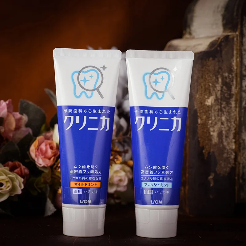 2PCS Japan Lion Clinica Mint Toothpaste Dental daily use Whitening