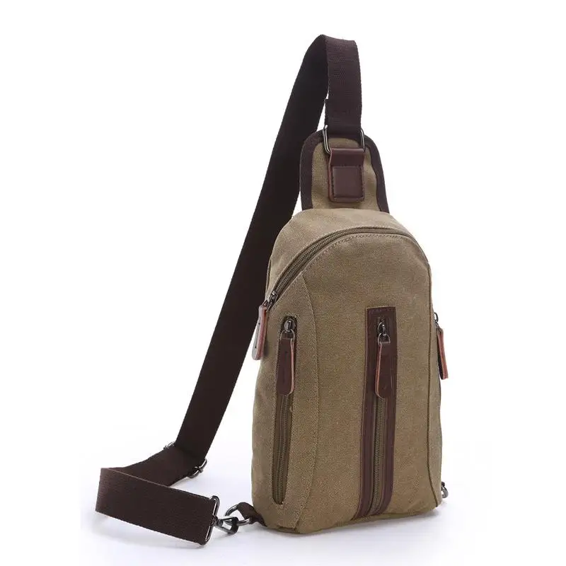 Z.l.d. Мужская сумка через плечо, черная Повседневная сумка, мужская сумка на грудь, брендовая дизайнерская Холщовая Сумка, женская сумка - Цвет: photo color