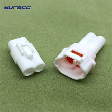 2 Sets 2 Pins Sumitomo MT090 Female Male White Auto Connector Waterproof Automotive Plug For Motorcycle deutsch dtm 2 3 4 6 8 10 12p male female auto waterproof connector with pins terminals automotive sealed plug