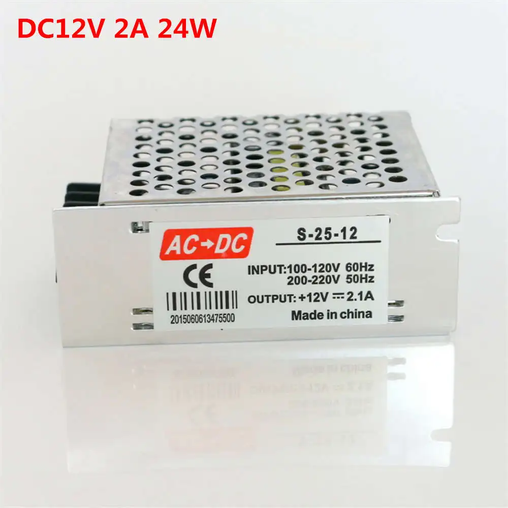 ASMT светодиодный AC100-240V для DC12V 1A 2A 3A 5A 10A 20A 30A 40A светодиодный драйвер 12 Вт 24 Вт 36 Вт 60 Вт 120W 240W 360W 480W блок питания светодиодной ленты