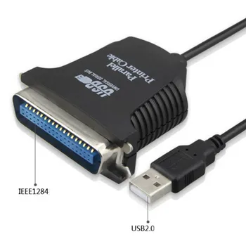 

New USB To DB36 Female Port Parallel Printer Print Converter Cable LPT