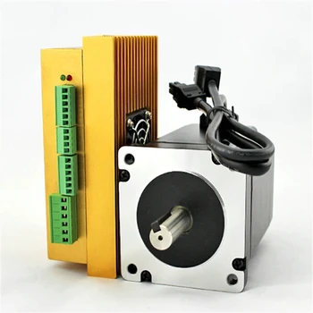 

7.2Nm NEMA34 Closed-Loop Stepper Motor + Drive Kits 20-70VAC/30~100V DC 2 Phase 6A 86mm for Laser Machine LC86H298+LCDA86H
