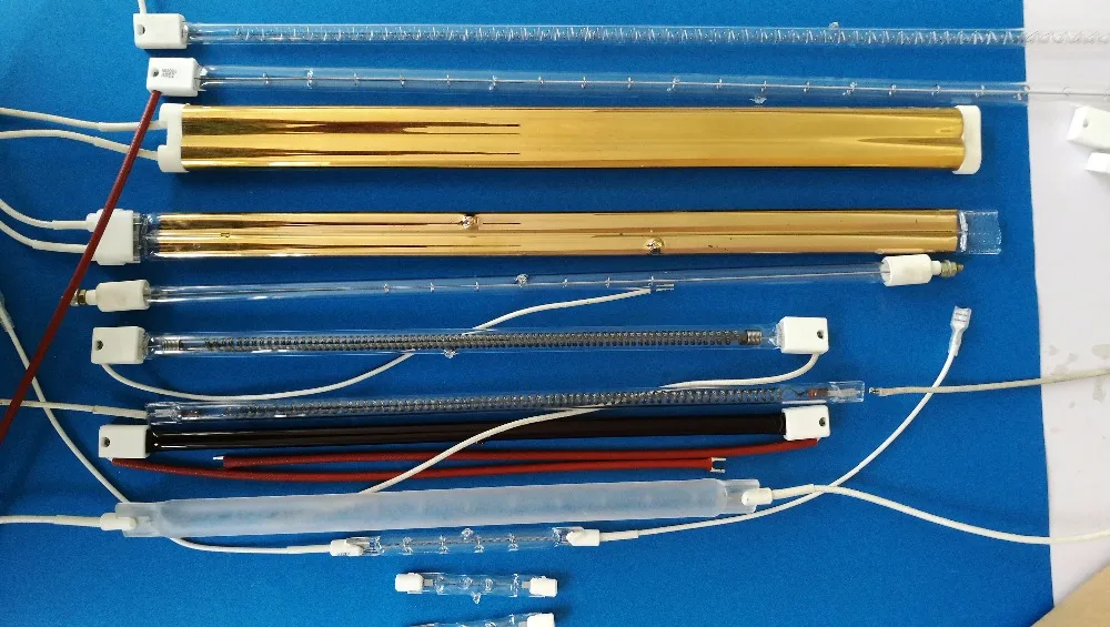 Infrared Industrial Radiant Quartz Heater Tubes Electric Heater Parts