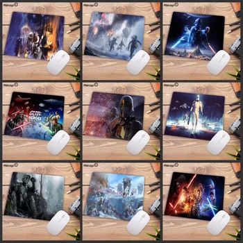 

Mairuige Big promotion Star Wars mouse pad gamer play mats Small SIZE Rubber Game Mouse Pad for Playing Love 22X18CM
