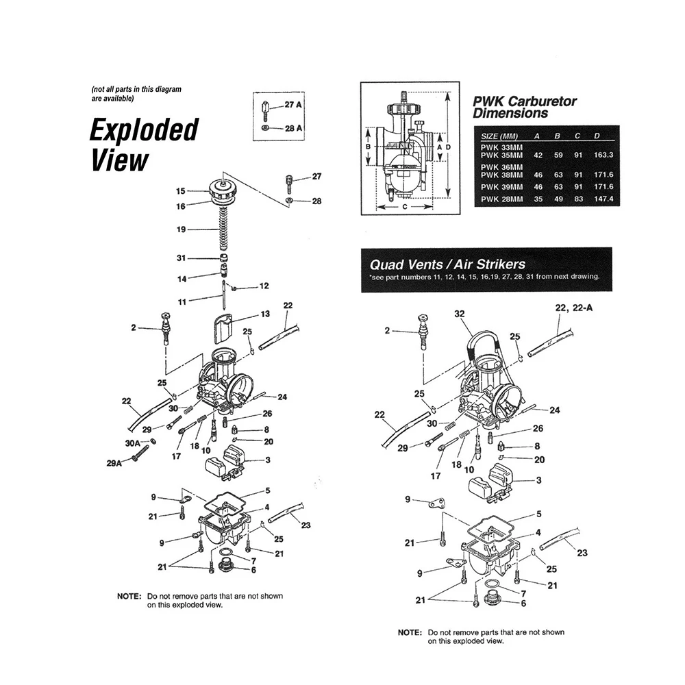 Alconstar-33 размеры 34, 35, 36, 38, 40, 42 мм Air Striker мотоцикла Keihin Карбюратор PWK 2 T/4 T ATV UTV Cafe Racer XJR400 XT225 GN 250 XR400
