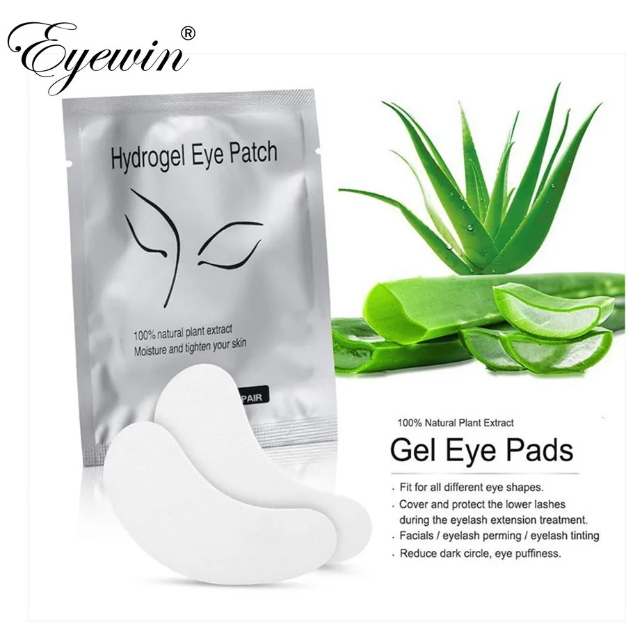 

Eyewin 100 pairs Eyelashes lashes Paper Patches Under Eye Pads Makeup Tools Accessories Kit for individual Eyelashes Extension