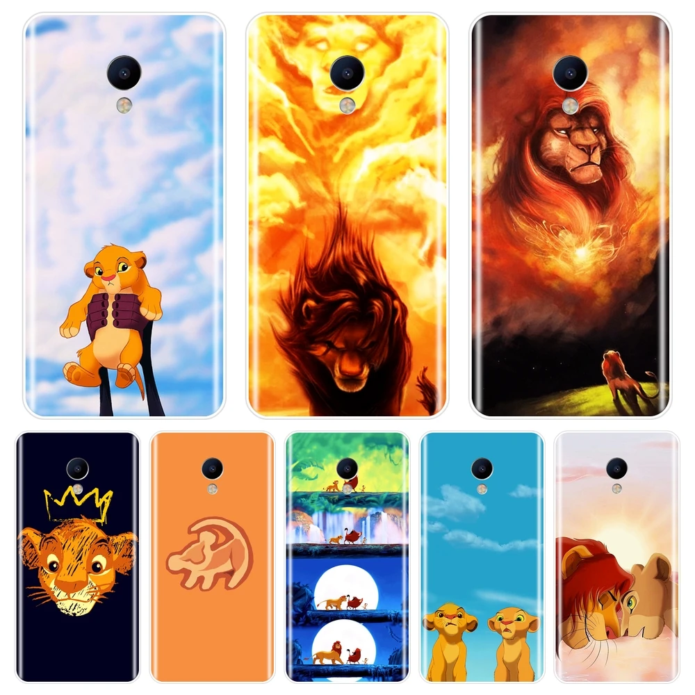 

Lion King Cool Anime Phone Case Silicone For Meizu M6 M6S M6T M5 M5C M5S M3 M3S M2 Soft Back Cover For Meizu M2 M3 M5 M6 Note