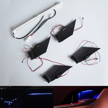 

Car Decorative Lamp LED Door Copilot Central Control Light Atmosphere lamp For Toyota Camry 2018 Car Accessories