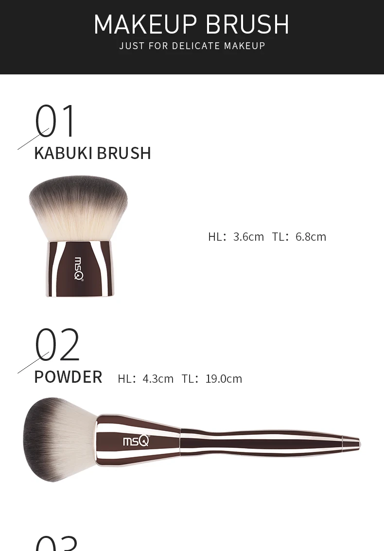 lidar com pincéis de maquiagem sombra em pó pincéis de maquiagem novidade professional msq 11 pcs diamante Grupo fundação make up cosméticos ferramenta 7 High Quality Beleza e saúde
