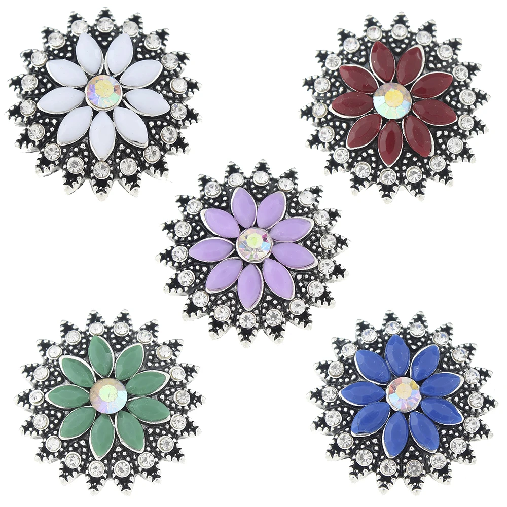 

JaynaLee 18-20mm Metal Ginger Snap Button Fit Ginger Snaps Bracelets Jewelry for women men gifts GJS5545