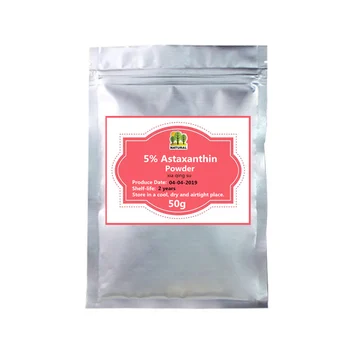 

50-1000g,Pure Natural Bulk 5% Astaxanthin Powder,Xia Qing Su,Haematococcus pluvialis extract,Boosts Immune System,Anticancer