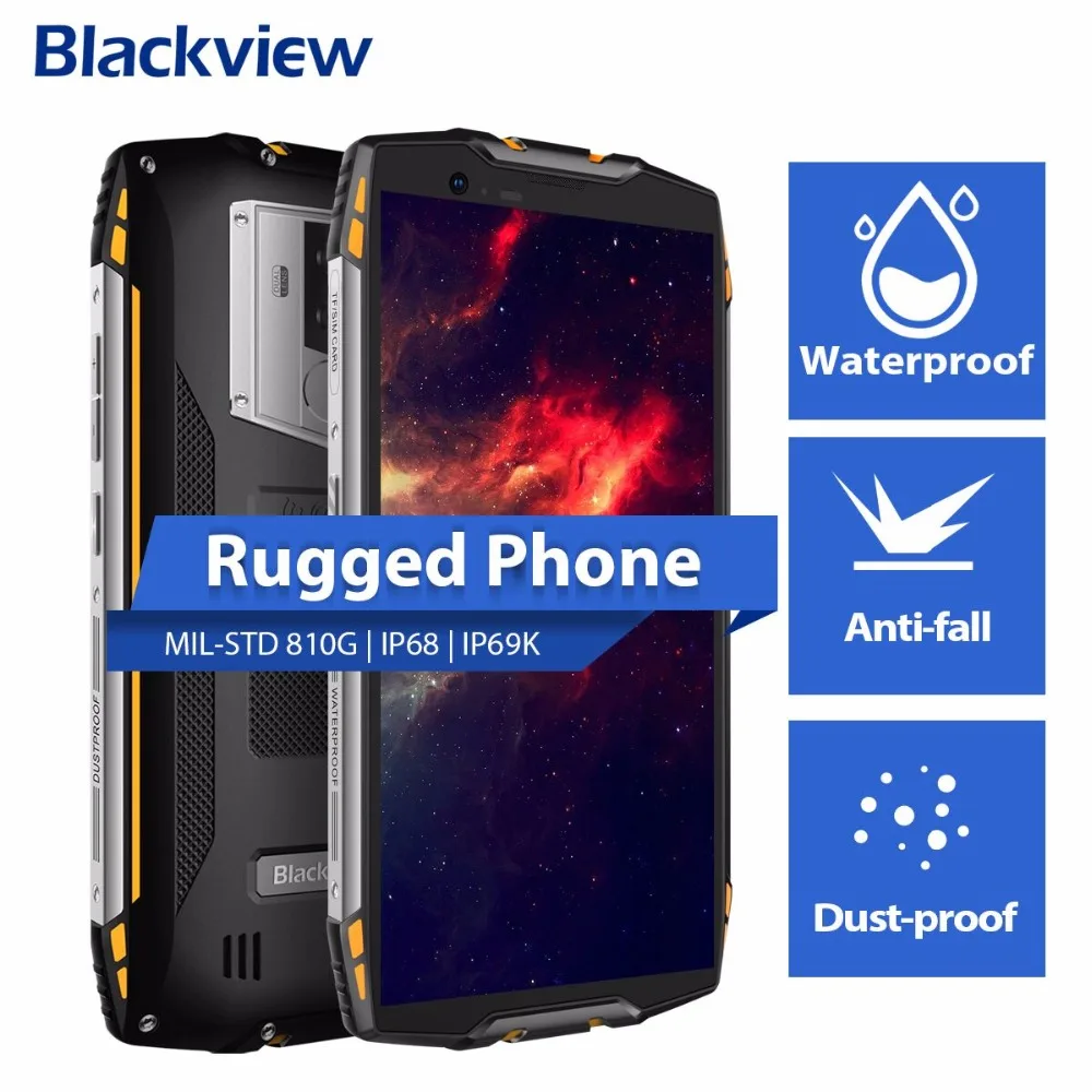 Blackview BV6800 Pro 5 7 &quotсмартфон IP68 Водонепроницаемый MT6750T Восьмиядерный 4 Гб + 64 6580 мАч