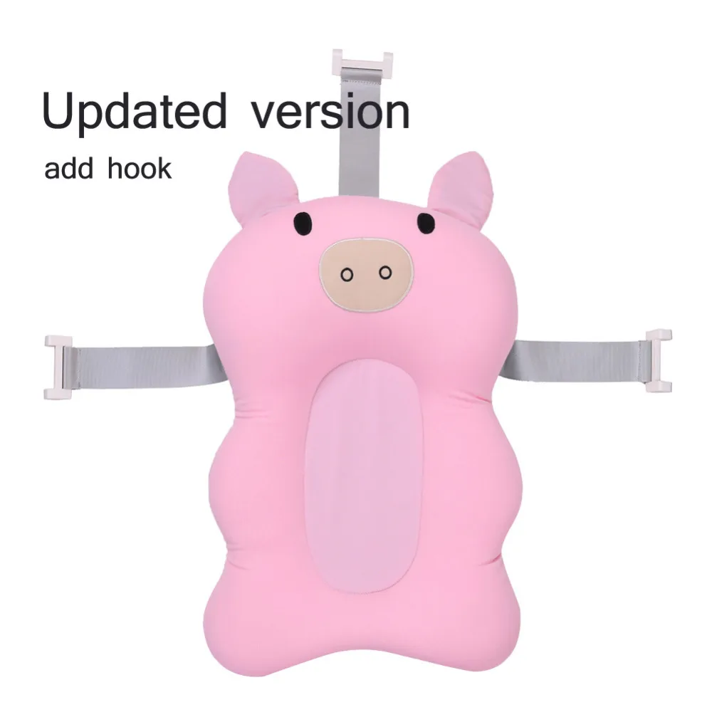 Baby bath tub Newborn Baby Foldable Baby bath tub pad & chair & shelf newborn bathtub seat infant support Cushion mat bath mat