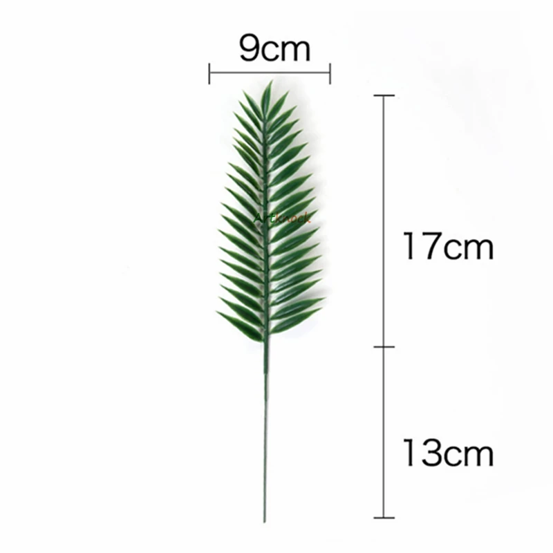 1 шт. искусственные пальмовые листья монстеры в форме листьев зеленые растения Свадебные украшения DIY дешевые цветы композиция растительный лист
