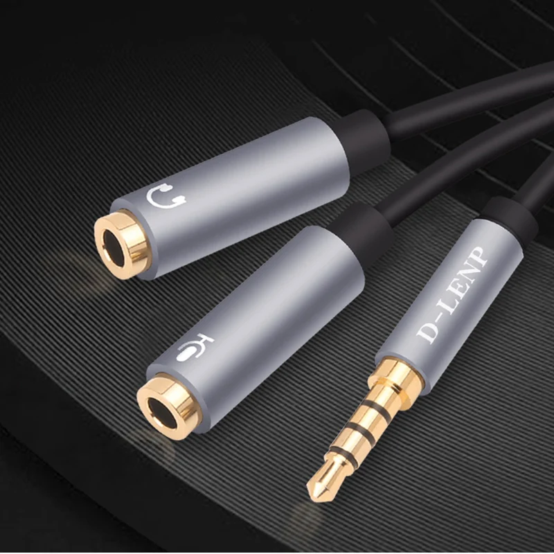 Jack 3.5mm Audio Splitter Cable 3.5 Jack Audio Cable adapter Aux Extension Audio Auxiliary Cord 1 Male to 2 Female Audio Adapter Jack 3.5mm Audio Splitter Cable 3.5 Jack Audio Cable adapter Aux Extension Audio Auxiliary Cord 1 Male to 2 Female Audio Adapter