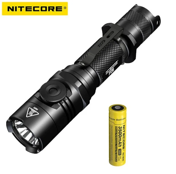 

2018 new Nitecore P26 1000Lm CREE XP-L HI V3 Led Rotary Switch Tactical Led Flashlight