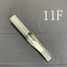 50 шт из нержавеющей стали набор наконечников для татуировки колпачки для татуажа наконечники иглы-11F