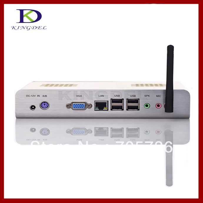  Good quality Thin Client PC,Mini desktop Intel N270 Dual Core 1.80Ghz , 1GB RAM, 16GB SSD, WiFi, 32 Bit, 3D Games supported 