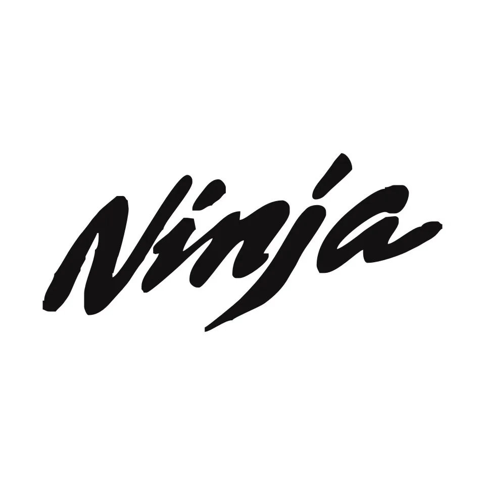 Cunymagos NINJA Fun Car Styling Car Stickers Decals Motorcycle Reflector Auto Window Door Decoration Sticker Reflective 18CM8CM (3)