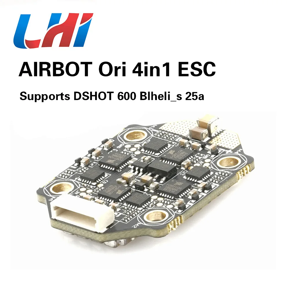 AIRBOT bashess ESC Ori 4in1 4x25A 2020 поддержка Blheli_s 25a DSHOT 600 встроенный датчик тока матовый 30a для