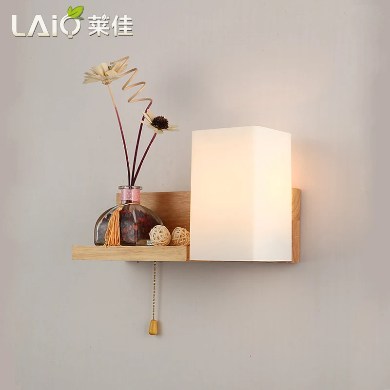 Modern Wood Wall Lamp Led Bathroom Wall Lamp Ikea Wooden Entrance