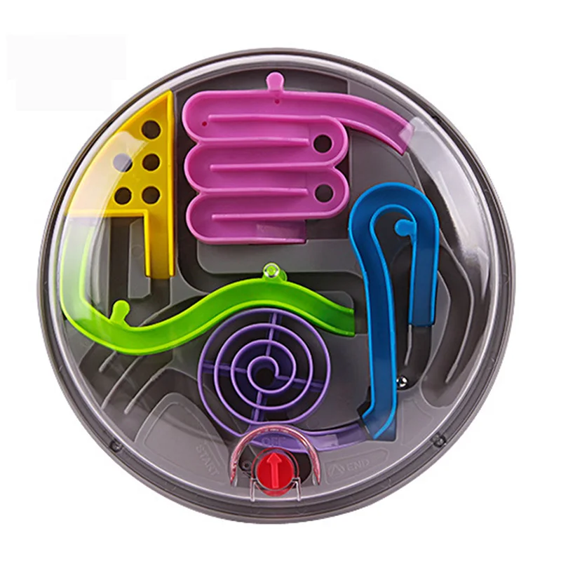 Bola de Mármore Jogo de Quebra-cabeça Lidar com a Bola do Labirinto Magia Intelecto Perplexo Bolas Magnéticas iq Equilíbrio Brinquedo Brinquedos Clássicos Educacionais 3d 7 Quebra-cab.