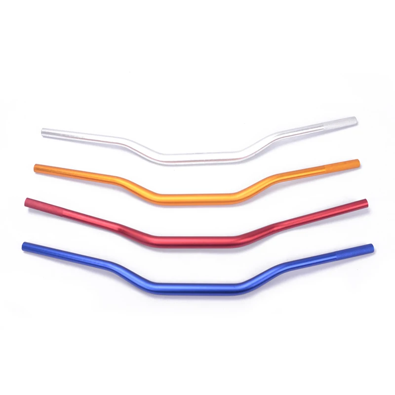 7/8" Blue Motorcycle Euro Bars Handlebars Custom Wide Fixed Gear Bike