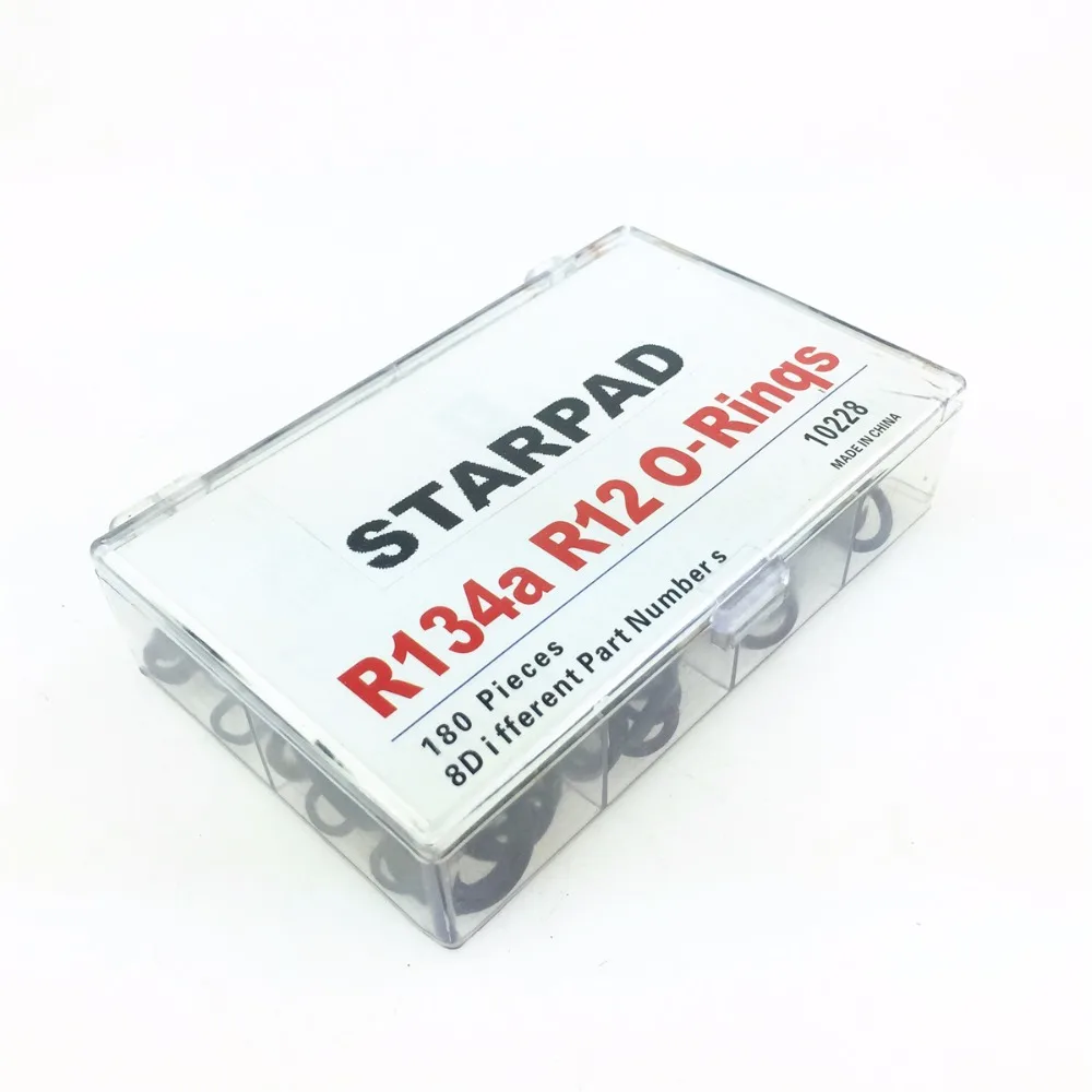 STARPAD Automotive air conditioning seal o-ring high temperature and high pressure box repair gasket Small 8 grid purple
