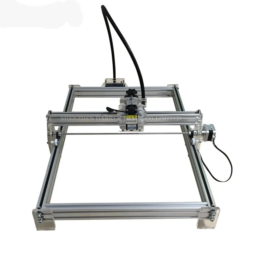 

1PC 500mw DIY laser machine laser engraving machine mini carving engraving area 35 * 50cm Adjustable Laser Power