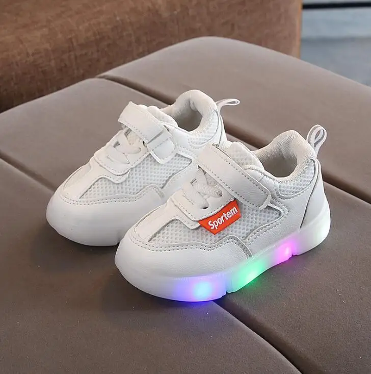 

2019 LED Light Baby Kids Sneakers Glowing Children Casual Shoes Tenis Infantil Menino Led Girl Sneakers Shoes Zapatos Nino