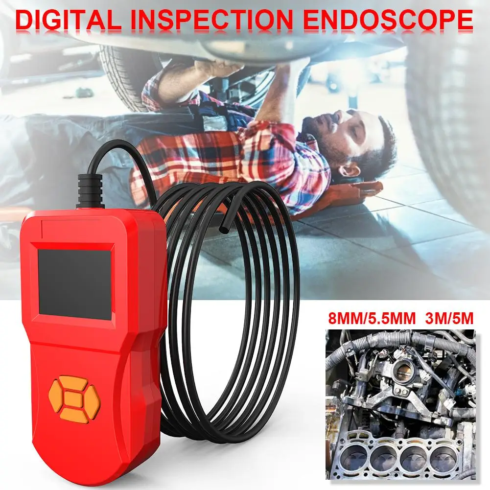 

2.4 Inch IPS High Definition Display Large Screen Endoscope Digital Detection Handheld with LED Maintenance Waterproof Camera