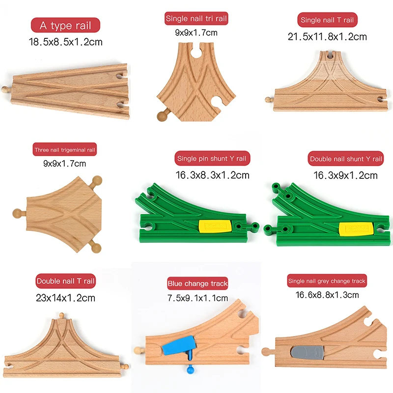 Деревянный трек поезд железная дорога модель волшебное магнитное образование Brio транспортные средства аксессуары игрушки для детей