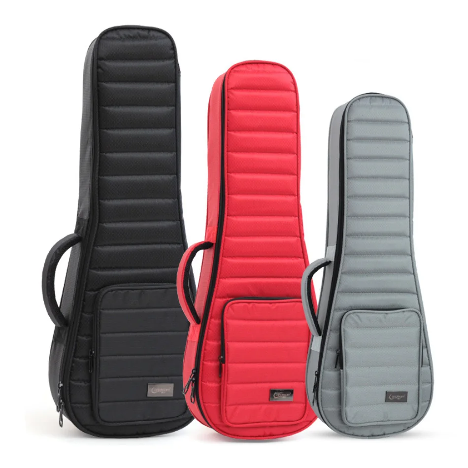 

Ukulele Bag Extra Thick Box Backpack Vertical Edge Design Fashion Simple Music Backpacks 21 23 26 Inch Multiple Sizes and Colors