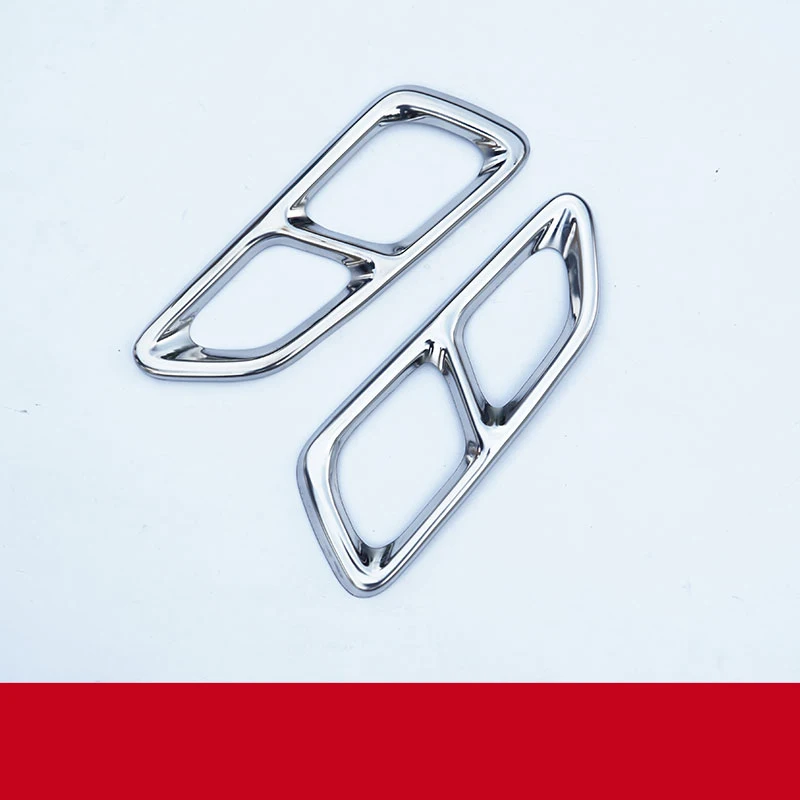 

lsrtw2017 stainless steel car exhaust pipe decoration trims for honda accord 2013 2014 2015 2016 2017 9th accord
