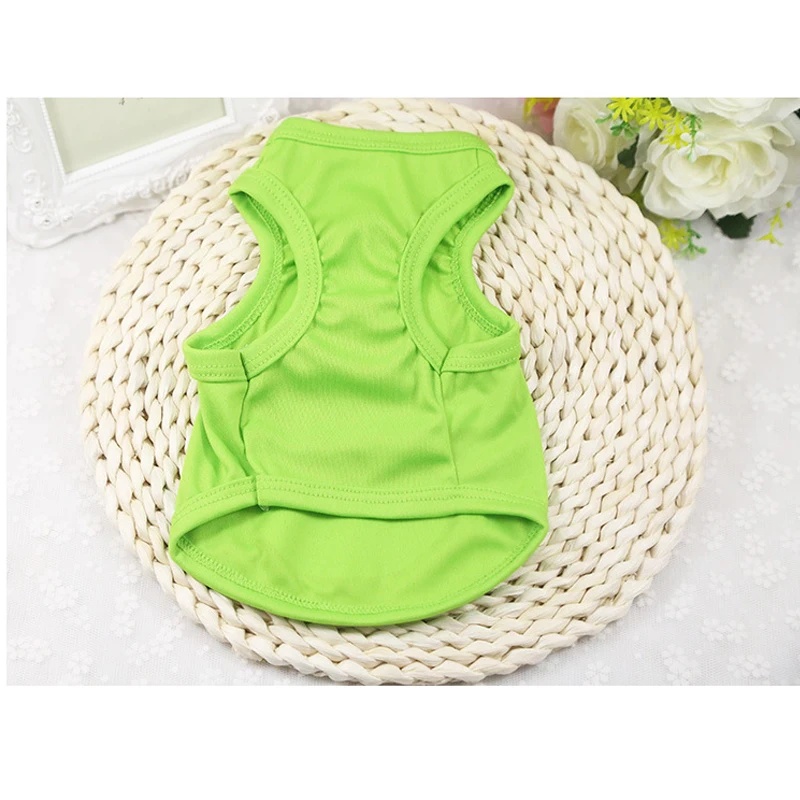 HotCute Pet Dog Clothes Cartoon Cat T-shirt Soft Puppy Dogs Clothes Pet Clothing Summer Shirt Casual Vests For Small Pets XS-XXL