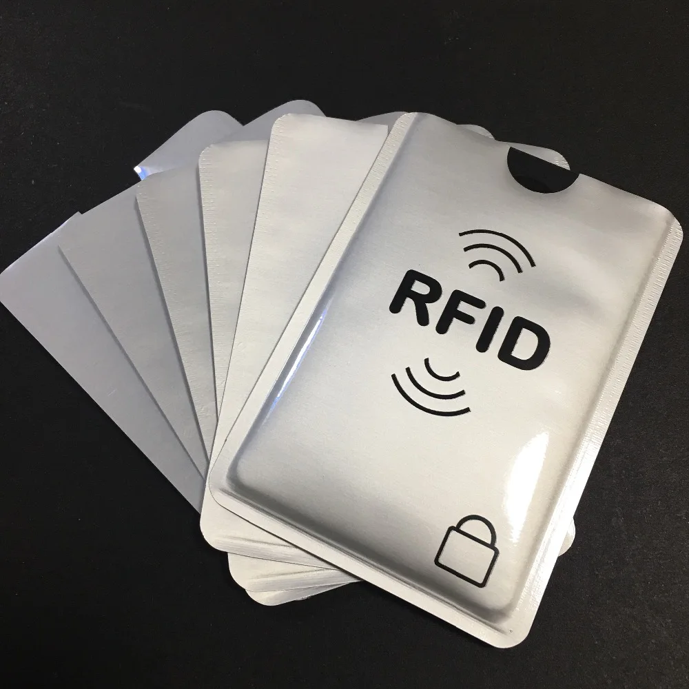 100 шт. RFID-протектор с защитой от сканирования | Дом и сад